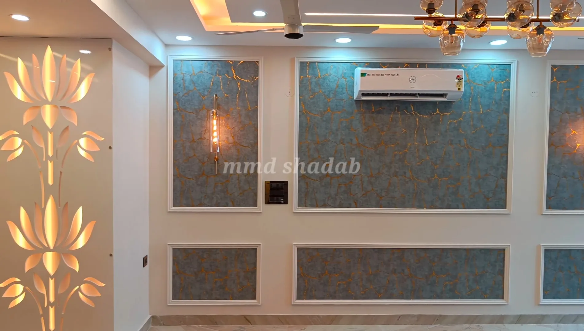 pvc molding wall design