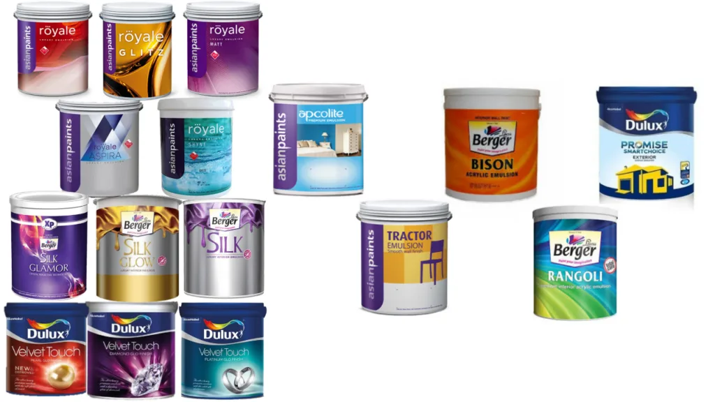 all type plastic paint